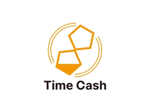 tora (tora_09)さんのスキマ時間バイトアプリ『Time cash』のロゴへの提案