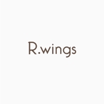 atomgra (atomgra)さんのアパレルショップサイトのR.wingsのロゴへの提案