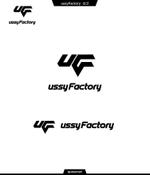 queuecat (queuecat)さんのバイクなどの工房の「ussyFactory 」のロゴ作成をお願いしたいです。への提案