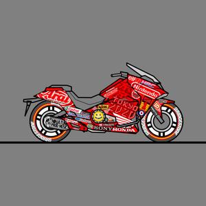 hamada2029 (hamada2029)さんのホンダバイク　NM4-01  金田バイク風にして欲しいへの提案