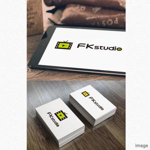 l_golem (l_golem)さんのテレビ番組編集スタジオ「FKstudio」の新ロゴへの提案