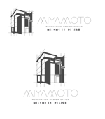 Kang Won-jun (laphrodite1223)さんのリノベーション不動産の販売会社『miyamoto』のロゴへの提案