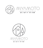 Kang Won-jun (laphrodite1223)さんのリノベーション不動産の販売会社『miyamoto』のロゴへの提案