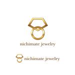 Sketch Studio (YELLOW_MONKEY)さんのニチマテジュエリー　nichimate　jewelry　世界にたったひとつのスーパージュエリー」のロゴ作成への提案