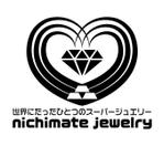 MacMagicianさんのニチマテジュエリー　nichimate　jewelry　世界にたったひとつのスーパージュエリー」のロゴ作成への提案