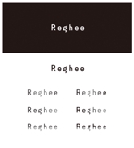 RYUNOHIGE (yamamoto19761029)さんのアパレルAI「Reghee（読み：レギー）」のロゴへの提案