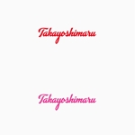 atomgra (atomgra)さんのスタッフブルゾン背中用 TAKAYOSHIMARU 会社ロゴへの提案