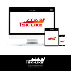 アズカル (azukal)さんの総合格闘技RIZINスポンサー枠「TSK-LIKE」のロゴ及びバナーへの提案