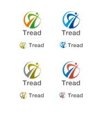 RYUNOHIGE (yamamoto19761029)さんの電気通信工事業の「Tread」のロゴへの提案
