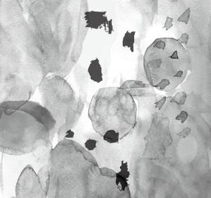 nagibe ()さんの「墨」で描く抽象画デザイン（客室やフロントに飾るイメージです）への提案