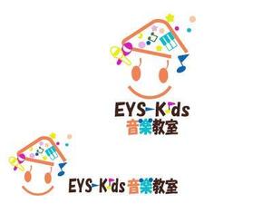 fukuraiさんのEYS-Kids音楽教室のロゴへの提案