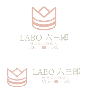 Kang Won-jun (laphrodite1223)さんのパティスリー「Labo 六三郎」のロゴへの提案