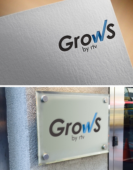 清水　貴史 (smirk777)さんのキャリアマッチングメディア「GrowS」のロゴへの提案
