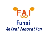 うさぎいち (minagirura27)さんの研究会名【Funai Animal Innovation】と頭文字のみの【FAI】のロゴへの提案