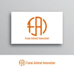 White-design (White-design)さんの研究会名【Funai Animal Innovation】と頭文字のみの【FAI】のロゴへの提案