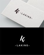 keytonic (keytonic)さんの美容院「LAKing」のロゴへの提案