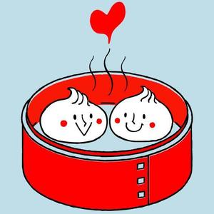 miwatom (myino)さんのネオ中華バル【小籠包スタンド】のグラスのにプリントするイラスト作成への提案