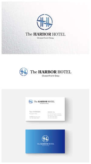 ainogin (ainogin)さんの逗子リゾートホテル「THE HARBOR HOTEL」ロゴ制作への提案