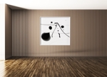 sabuta (sabuta7)さんの「墨」で描く抽象画デザイン（客室やフロントに飾るイメージです）への提案