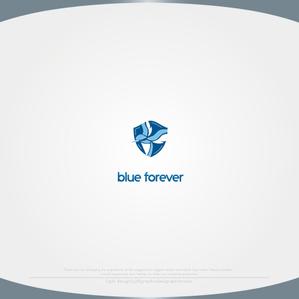 XL@グラフィック (ldz530607)さんのアパレルショップサイト 「blue forever」のロゴ作成以来への提案