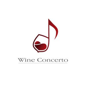 ねこすまっしゅ (nekosmash)さんの「Wine Concerto」のロゴ作成への提案