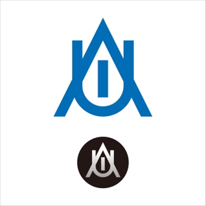 安原　秀美 (I-I_yasuhara)さんのアプリ制作会社「アイユー株式会社」の社章用ロゴへの提案