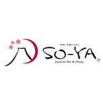 MEO DESIGN ()さんの「Izakaya    SO-YA   Japanese Bar &  Dining」のロゴ作成への提案