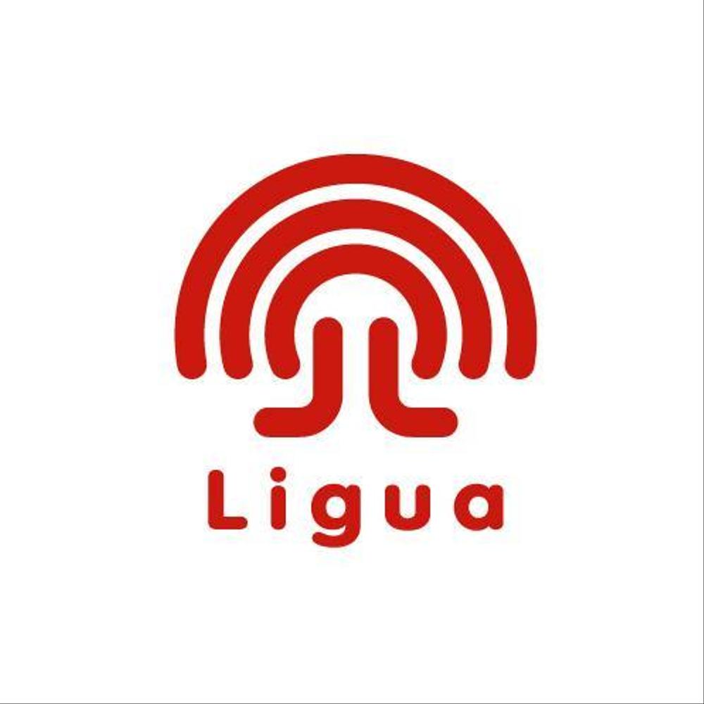 「Ligua」のロゴ作成