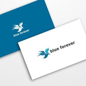 sunsun3 (sunsun3)さんのアパレルショップサイト 「blue forever」のロゴ作成以来への提案