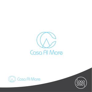 ロゴロゴ (yottofuruya)さんのビーチウエディング運営事業「Casa Al Mare」のロゴへの提案