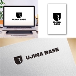 Hi-Design (hirokips)さんの女性が接客するクラブを運営する『UJINA BASE』という会社のロゴへの提案