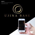 レテン・クリエイティブ (tattsu0812)さんの女性が接客するクラブを運営する『UJINA BASE』という会社のロゴへの提案