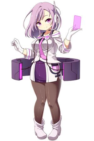 blueberry (ll_blueberry_ll)さんのsiriちゃん擬人化イラストへの提案
