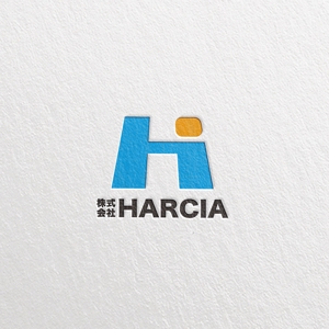 utamaru (utamaru)さんの建築業、株式会社HARCIA名刺ロゴへの提案