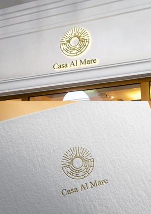 yoshida (kyoyasu)さんのビーチウエディング運営事業「Casa Al Mare」のロゴへの提案