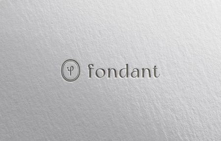 ALTAGRAPH (ALTAGRAPH)さんのエステ・リラクゼーションサロン「fondant」のロゴへの提案