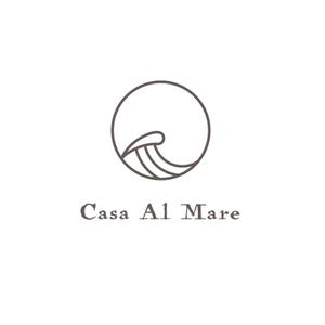 hollydesign (miyukihorino2)さんのビーチウエディング運営事業「Casa Al Mare」のロゴへの提案