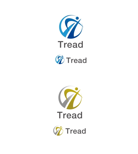 RYUNOHIGE (yamamoto19761029)さんの電気通信工事業の「Tread」のロゴへの提案