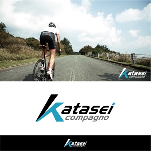 IROHA-designさんのサイクリングチーム 「Katasei Compagno」のロゴへの提案
