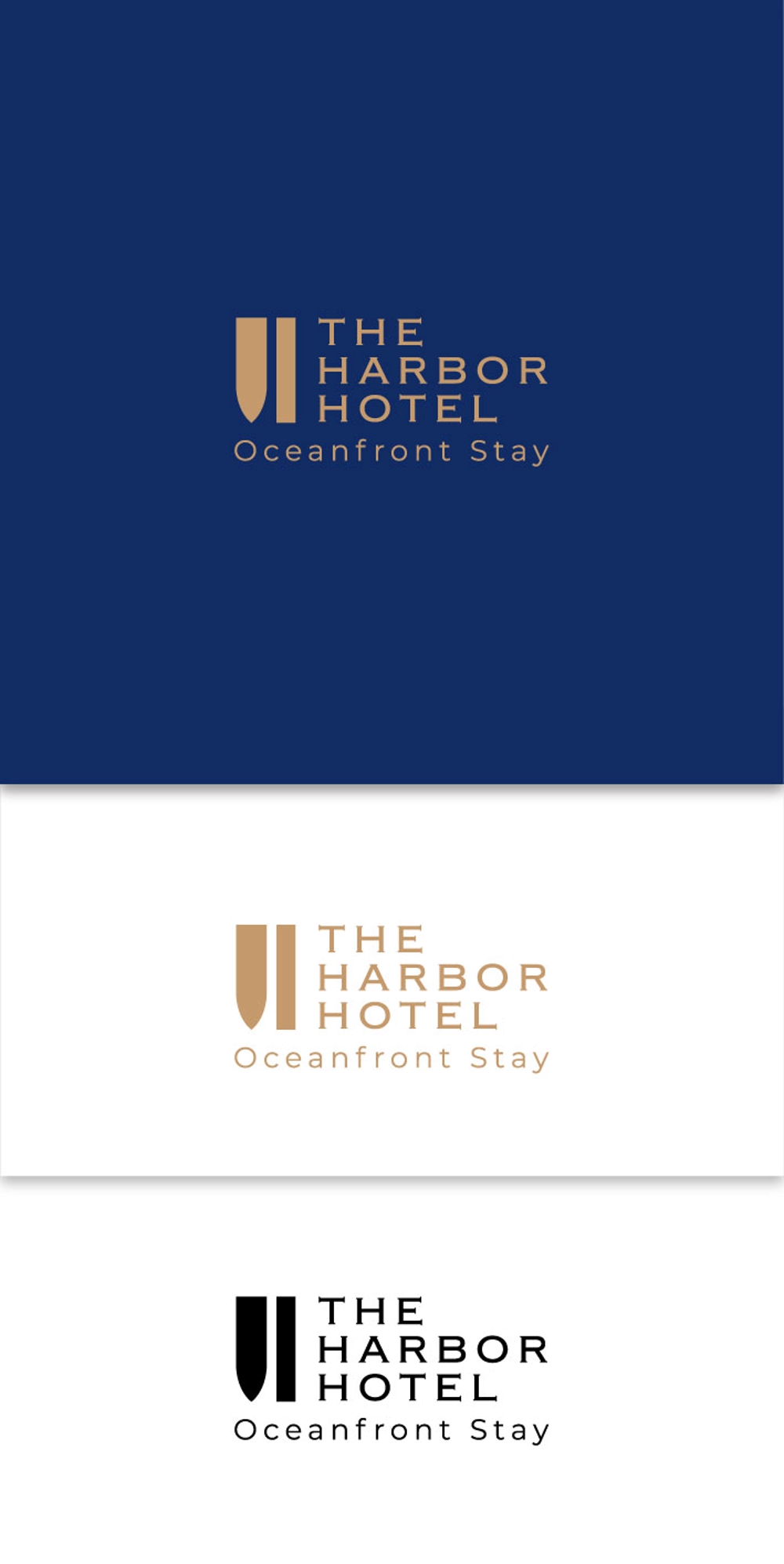 逗子リゾートホテル「THE HARBOR HOTEL」ロゴ制作