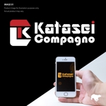 レテン・クリエイティブ (tattsu0812)さんのサイクリングチーム 「Katasei Compagno」のロゴへの提案