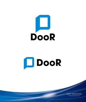 invest (invest)さんのITコンサル、通信サービス「DooR株式会社」のロゴへの提案