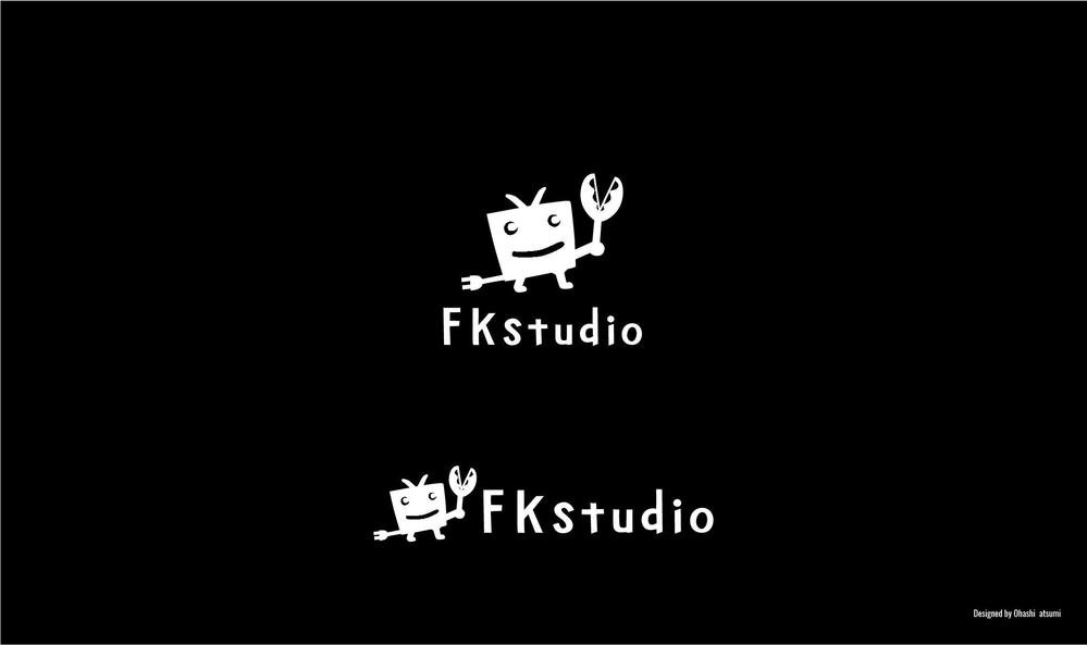 テレビ番組編集スタジオ「FKstudio」の新ロゴ