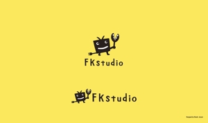 大橋敦美 ()さんのテレビ番組編集スタジオ「FKstudio」の新ロゴへの提案