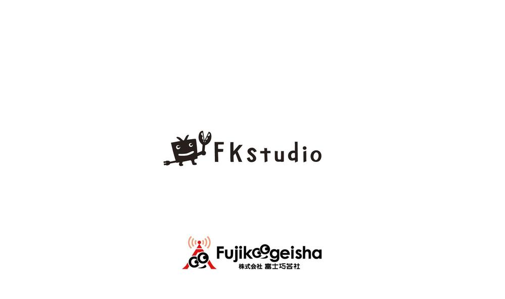 テレビ番組編集スタジオ「FKstudio」の新ロゴ