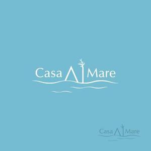 eiasky (skyktm)さんのビーチウエディング運営事業「Casa Al Mare」のロゴへの提案