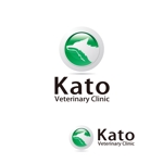 tikaさんの「カトウ獣医科クリニック　もしくは　Kato Veterinary Clinic」のロゴ作成への提案