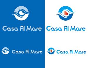 Force-Factory (coresoul)さんのビーチウエディング運営事業「Casa Al Mare」のロゴへの提案