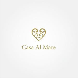 tanaka10 (tanaka10)さんのビーチウエディング運営事業「Casa Al Mare」のロゴへの提案
