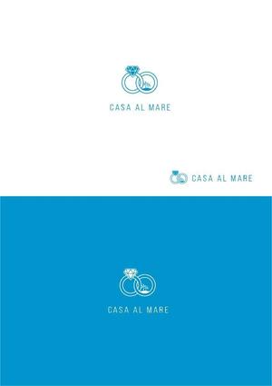 KOHana_DESIGN (diesel27)さんのビーチウエディング運営事業「Casa Al Mare」のロゴへの提案